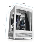 ATX-Midi Thermaltake The Tower 500 weiß